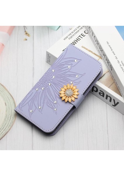 Oppo RENO12 Pro 5g Ayçiçeği Kickstand Koruyucu Deri Cüzdan Için Kılıf (Yurt Dışından) indirimleri
