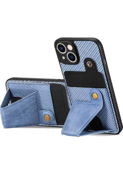 IPhone 14 Için Kılıf Artı Braketi Manyetik Tasarım Standı Fonksiyonu Kart Sahibi (Yurt Dışından)