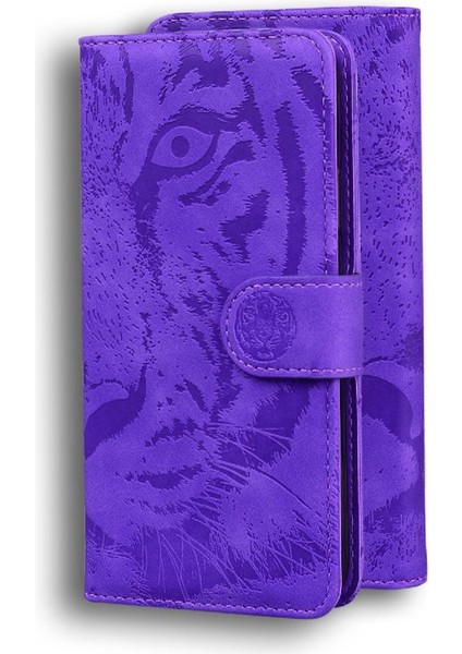 Realme Gt 6t Kickstand Koruyucu Deri Cüzdan Kabartmalı Için Flip Case (Yurt Dışından)