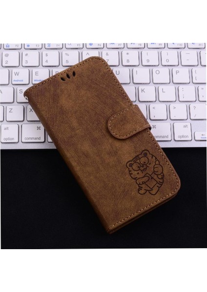 Oneplus Nord 4 Için Kılıf Kabartmalı Sevimli Kaplan Flip Folio Tutucu Kapak Kılıf (Yurt Dışından) indirimleri