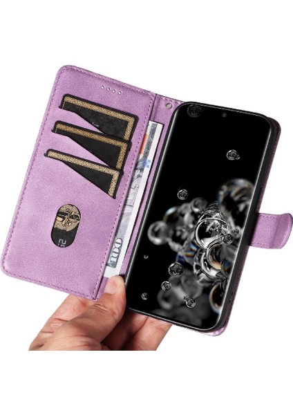 Samsung Galaxy S20 Ultra Cüzdan Telefon Kılıfı Için Kredi Kartı ile Filp Durumda (Yurt Dışından) fiyatları