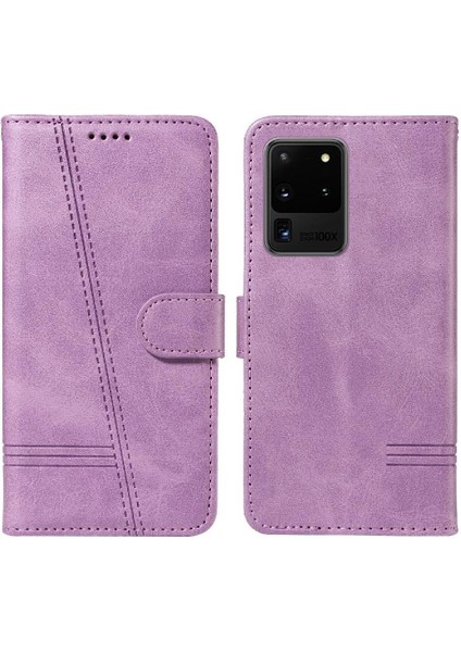 Samsung Galaxy S20 Ultra Cüzdan Telefon Kılıfı Için Kredi Kartı ile Filp Durumda (Yurt Dışından) modelleri