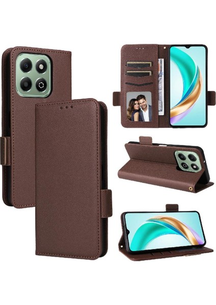 Onur X6B 4g Pu Deri Için Flip Case Yan Toka Manyetik Kart Yuvaları (Yurt Dışından) fırsatları