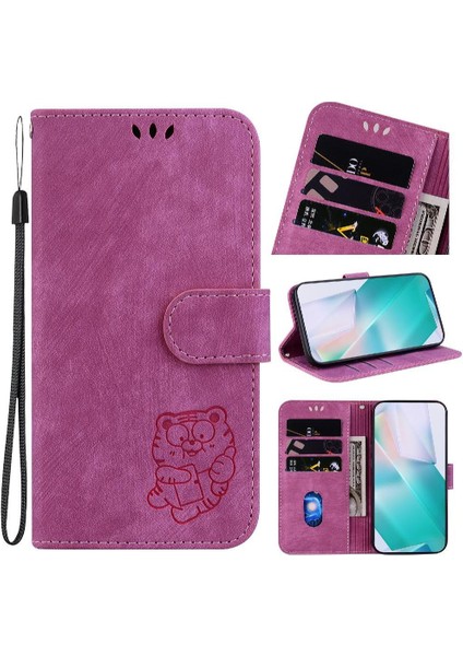 Oneplus Nord 4 Için Kılıf Kabartmalı Sevimli Kaplan Flip Folio Tutucu Kapak Kılıf (Yurt Dışından) modelleri