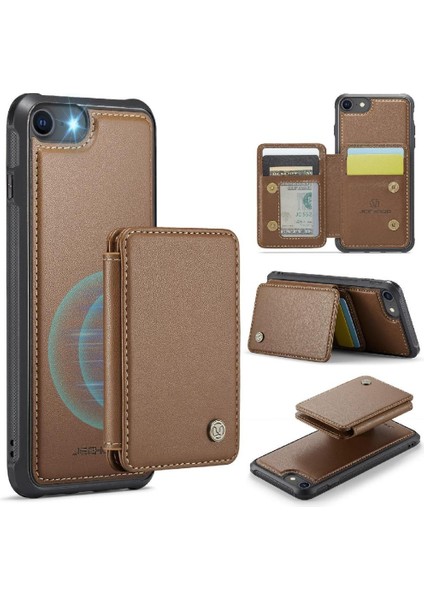 IPhone 6/6s Manyetik Ayrılabilir Cüzdan Standı Fonksiyonu Rfıd 2 (Yurt Dışından)