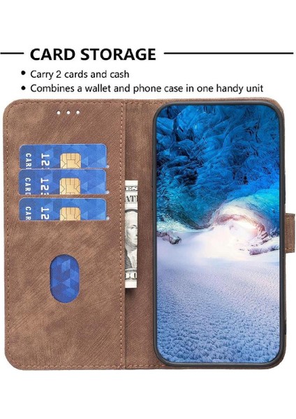 Samsung Galaxy A15 4g Için Flip Case/5g Deri Kılıf Kart Yuvaları Tutucu (Yurt Dışından)