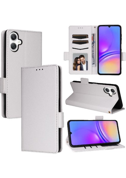 Samsung Galaxy A06 Için Flip Case Kart Yuvaları Tutucu Pu Deri Manyetik (Yurt Dışından)