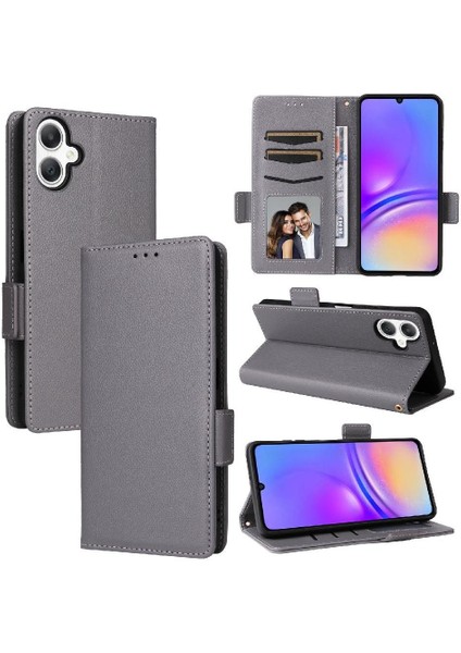 Samsung Galaxy A06 Için Flip Case Kart Yuvaları Tutucu Pu Deri Manyetik (Yurt Dışından)