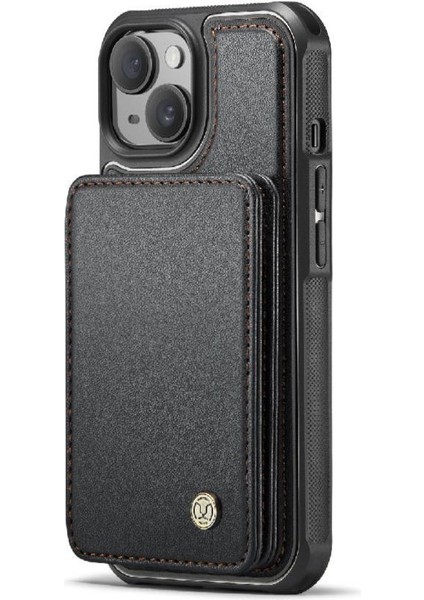 IPhone 15 Için Kılıf Manyetik Rfıd Engelleme Standı Fonksiyonu Ayrılabilir 2 (Yurt Dışından) indirimleri