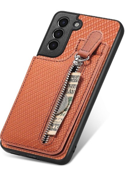 Samsung Galaxy S21 Manyetik Araç Montaj Fermuar Cüzdan Standı Crad (Yurt Dışından) fırsatları