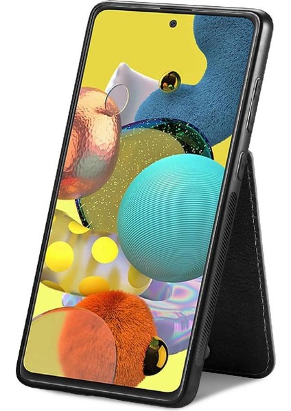 Samsung Galaxy A51 5g Için Kılıf Cüzdan Manyetik Araç Montaj Fermuar Standı Crad (Yurt Dışından) fiyatları