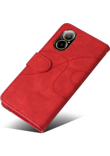 Realme C67 4g Kickstand Koruyucu Pu Deri Flip Folio Için Flip Case (Yurt Dışından) fırsatları