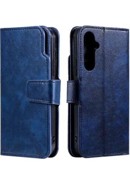 Samsung Galaxy A25 5g Pu Deri Kickstand 9 Kart Yuvaları Manyetik (Yurt Dışından)