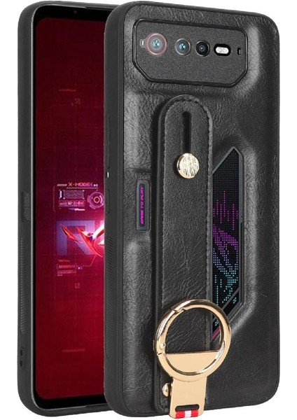 Asus Rog Telefon 6 Kolaylık Bilek Kayışı Uyumluluk Premium Pu Için Kılıf (Yurt Dışından)