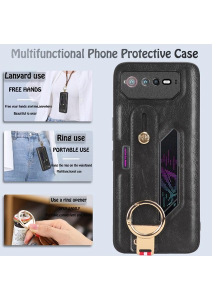 Asus Rog Telefon 6 Kolaylık Bilek Kayışı Uyumluluk Premium Pu Için Kılıf (Yurt Dışından) fiyatları