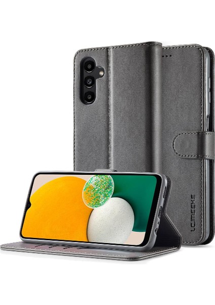 Samsung Galaxy A25 5g Için Kılıf Tutucu Kart Yuvaları Cüzdan Buzağı Doku ile (Yurt Dışından)