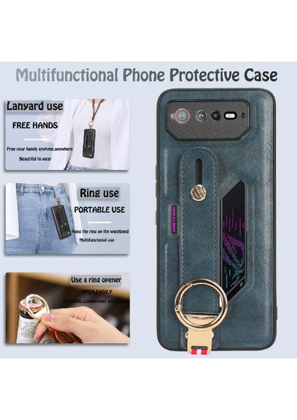 Asus Rog Telefon 6 Kolaylık Bilek Kayışı Uyumluluk Premium Pu Için Kılıf (Yurt Dışından) modelleri