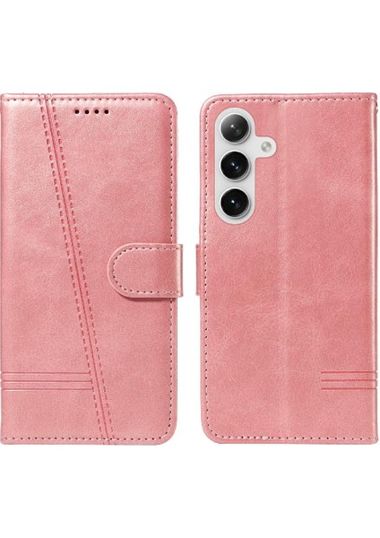 Samsung Galaxy S24 Artı Ayrılabilir Siyah Bilezik Preslenmiş Pu Için Filp Durumda (Yurt Dışından) modelleri