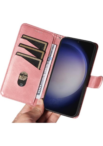 Samsung Galaxy S24 Artı Ayrılabilir Siyah Bilezik Preslenmiş Pu Için Filp Durumda (Yurt Dışından) indirimleri
