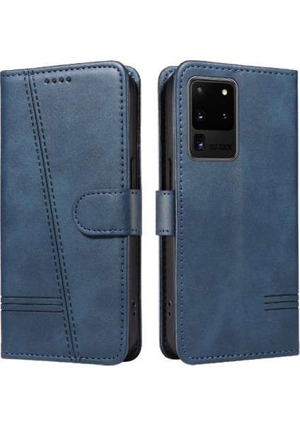 Samsung Galaxy S20 Ultra Cüzdan Telefon Kılıfı Için Kredi Kartı ile Filp Durumda (Yurt Dışından)