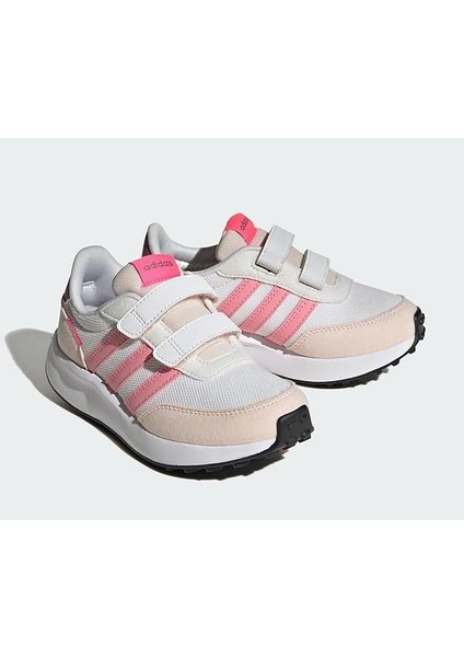 Run 70S Cf K Cırtlı Beyaz Pembe Spor Ayakkabısı