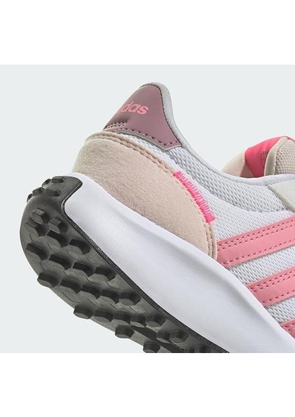 Run 70S Cf K Cırtlı Beyaz Pembe Spor Ayakkabısı