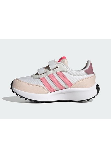 Run 70S Cf K Cırtlı Beyaz Pembe Spor Ayakkabısı