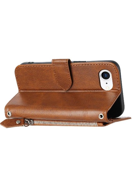 IPhone IPhone Se 2024 Anti Scratch Manyetik Kapatma Pu Kart Için Flip Case (Yurt Dışından) fiyatları