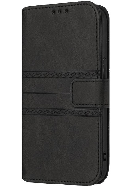 IPhone Se 2024 Manyetik Kapatma Kickstand Cüzdan Kılıf Pu Için Flip Case (Yurt Dışından) fiyatları