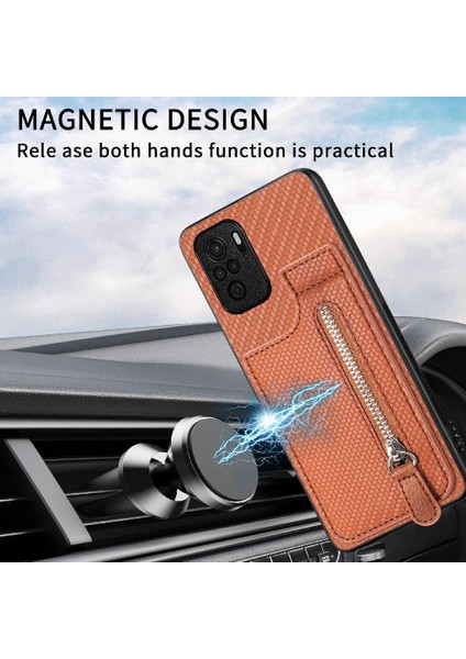 Xiaomi Redmi Not 10 4g Crad Yuvası Manyetik Araç Montaj Cüzdan Standı (Yurt Dışından) modelleri