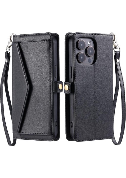 Cüzdan Crossbody Durumda IPhone 15 Pro Kart Tutucu Rfıd Engelleme Cüzdan (Yurt Dışından) fırsatları