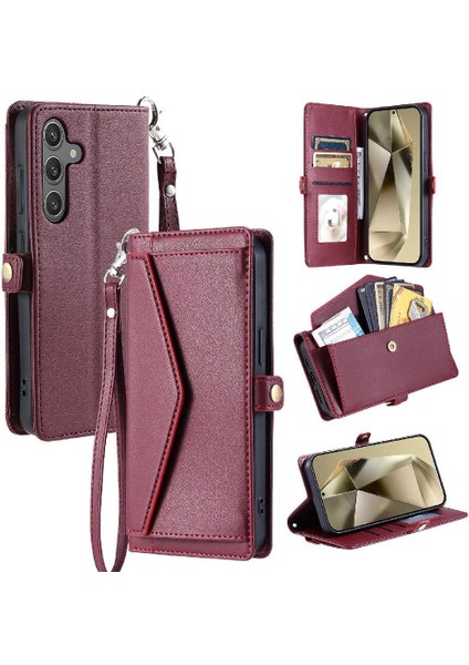 Cüzdan Crossbody Kılıf Samsung Galaxy A25 5g Cüzdan Kılıf Kadınlar Için Kart (Yurt Dışından)