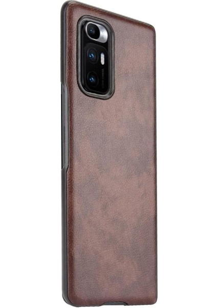 Retro Kılıf Xiaomi Mi Mix Fold Lychee Desen Koruyucu Kapak Anti (Yurt Dışından)