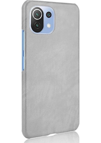 Xiaomi Mi 11 Lite Için Retro Durumda Anti Scratch Koruyucu Kapak Lychee (Yurt Dışından) modelleri