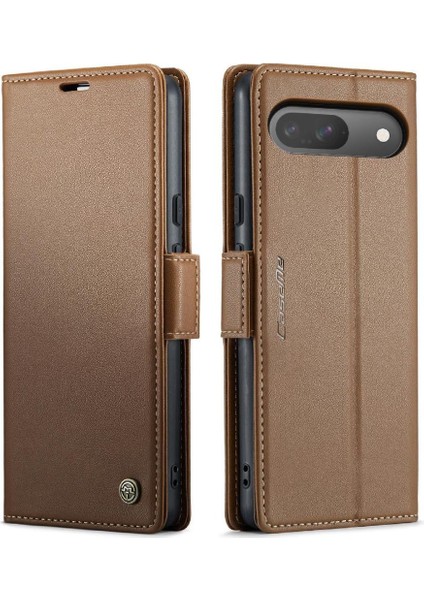 Google Pixel 9 Anti Dolandırıcılık Kart Yuvası Kickstand Cüzdan Durumda (Yurt Dışından)