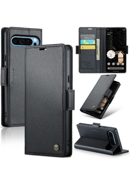 Google Pixel 9 Pro Xl Cüzdan Kılıf Kart Yuvası Kickstand Için Caseme Durumda (Yurt Dışından)