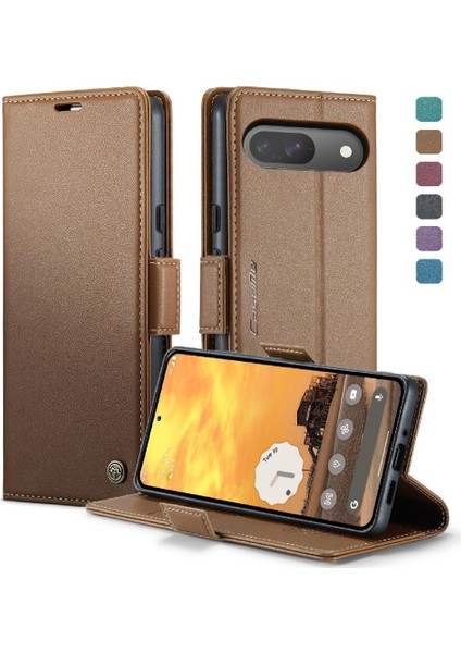 Google Pixel 9 Anti Dolandırıcılık Kart Yuvası Kickstand Cüzdan Durumda (Yurt Dışından) fırsatları