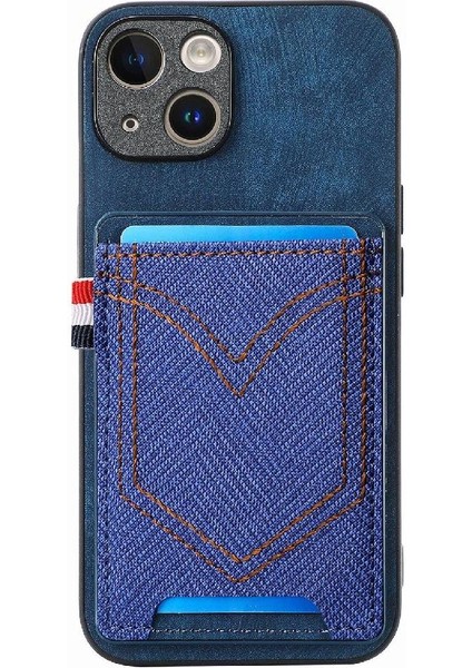 IPhone 15 Için Kılıf Manyetik Araç Montaj Kot Cep Tasarım Crad Yuvası (Yurt Dışından) fırsatları