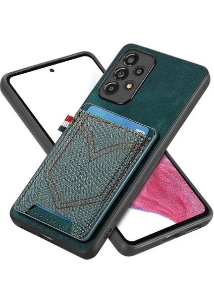 Samsung Galaxy A53 5g Crad Yuvası Manyetik Araç Montaj Kot Cep (Yurt Dışından)