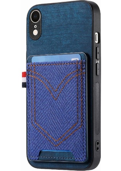 IPhone Xr Manyetik Araç Montaj Crad Yuvası Kot Cep Tasarımı (Yurt Dışından) modelleri