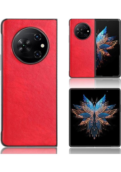 Tecno Phantom V Fold Retro Uyumluluk Koruyucu Kapak Için Retro Kılıf (Yurt Dışından)