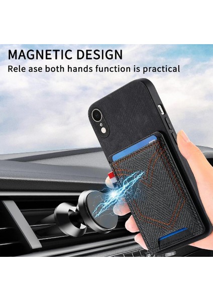 IPhone Xr Manyetik Araç Montaj Crad Yuvası Kot Cep Tasarımı (Yurt Dışından) fiyatları