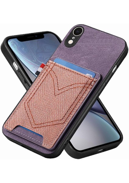 IPhone Xr Manyetik Araç Montaj Crad Yuvası Kot Cep Tasarımı (Yurt Dışından) indirimleri