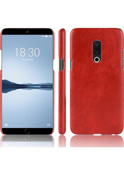Meizu 15 Için Retro Kılıf Koruyucu Kapak Uyumluluk Lychee Desen (Yurt Dışından)