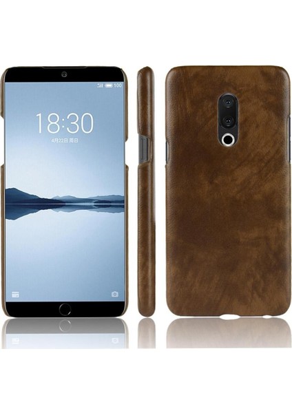 Meizu 15 Için Retro Kılıf Koruyucu Kapak Uyumluluk Lychee Desen (Yurt Dışından)