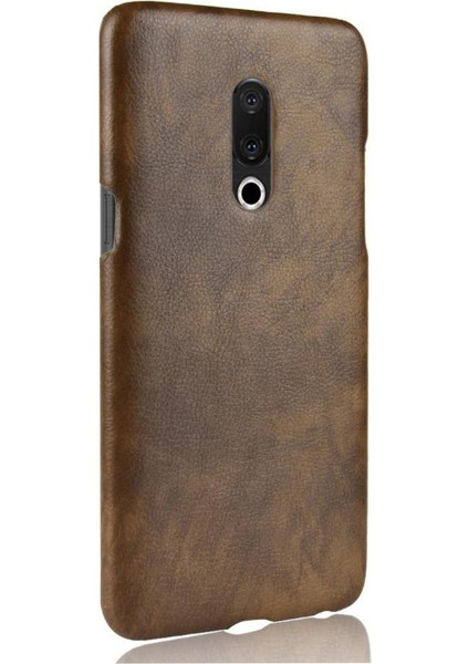 Meizu 15 Için Retro Kılıf Koruyucu Kapak Uyumluluk Lychee Desen (Yurt Dışından) modelleri