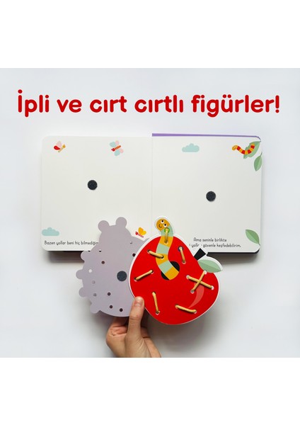 Yarım Bırakma - İpli Kitap 1 (10 İpli Figür + Kitap)