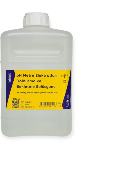 Ph Metre Elektrot Doldurma ve Bekletme Solüsyonu - 50 ml