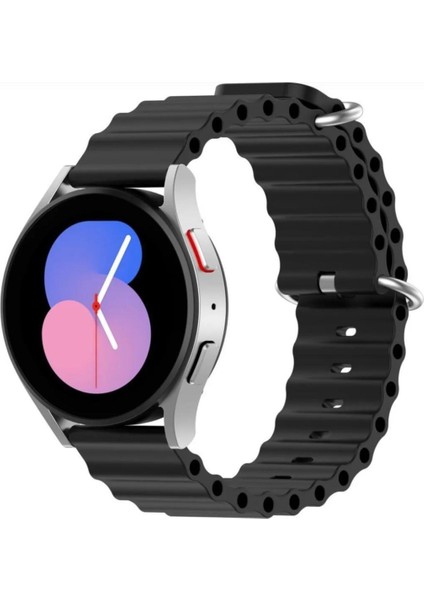Amazfit Gts 2-2e İçin Delikli Silikon Kordon İçin Ocean Loop Silikon Kordon 20MM