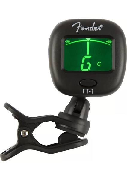 Fender Ft-1 Pro Clip-On Black Akort Cihazı